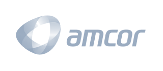 Amcor logo, kezzler partner.