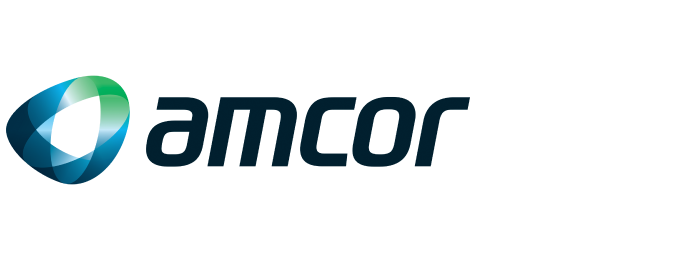 Amcor logo, kezzler partner